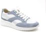 Hartjes 162.2402 31 Lage sneakersDames sneakers Wit blauw - Thumbnail 1