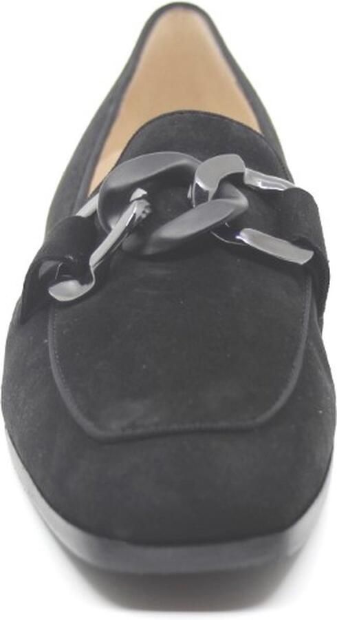 Hassi-A Hassia 4-300846-0100 Zwarte mocassin wijdte H met een uitneembaar voetbed - Foto 4