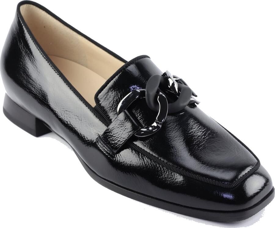 Hassi-A Hassia Instappers Dames Instapschoenen Damesschoenen Suède 300847 lak Zwart - Foto 3