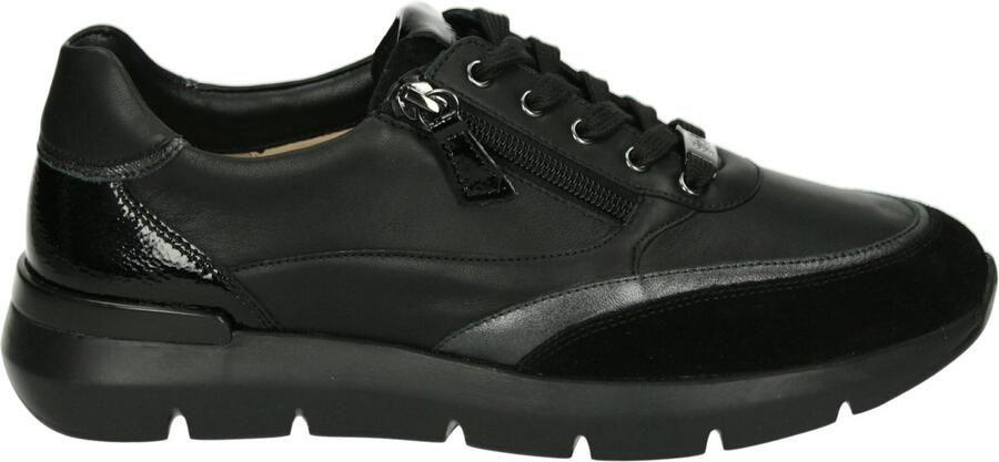 Hassi-A Hassia 301352 BORDEAUX-H Lage sneakersDames sneakers Zwart