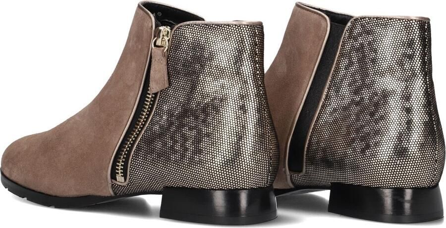 HASSIA Enkellaarsjes Dames Madeira Maat: 37 5 Materiaal: Suède Kleur: Taupe - Foto 4