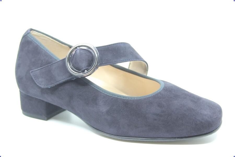 HASSIA Hakken Dames 302458 Maat: 41 5 Materiaal: Suède Kleur: Blauw - Foto 7