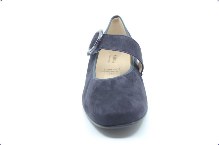 HASSIA Hakken Dames 302458 Maat: 41 5 Materiaal: Suède Kleur: Blauw - Foto 8