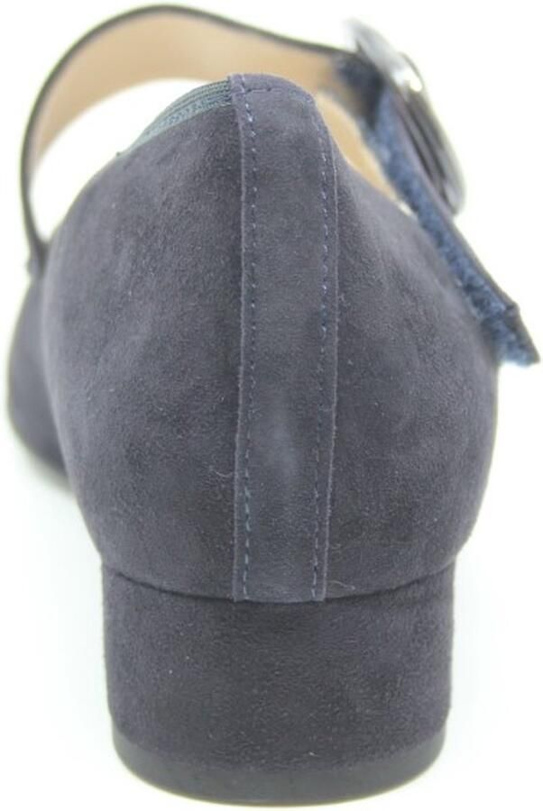 HASSIA Hakken Dames 302458 Maat: 41 5 Materiaal: Suède Kleur: Blauw - Foto 4