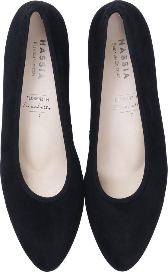 Hassi-A Hassia Dames Pumps Damesschoenen Suède Geen hoogte cm 304902 Zwart + - Foto 8