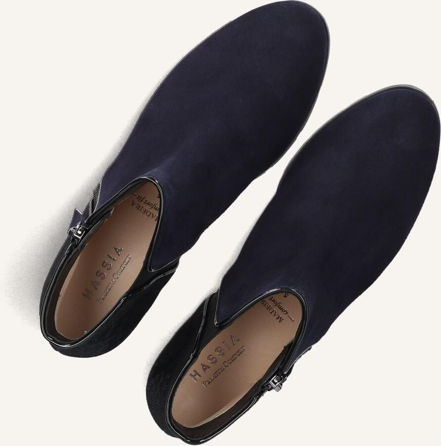Hassi-A Hassia Madeira Enkellaarsjes Enkelboots met rits Dames Blauw - Foto 2