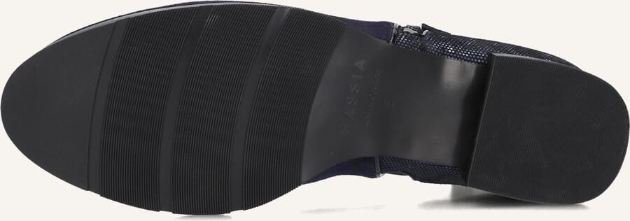 Hassi-A Hassia Madeira Enkellaarsjes Enkelboots met rits Dames Blauw - Foto 4