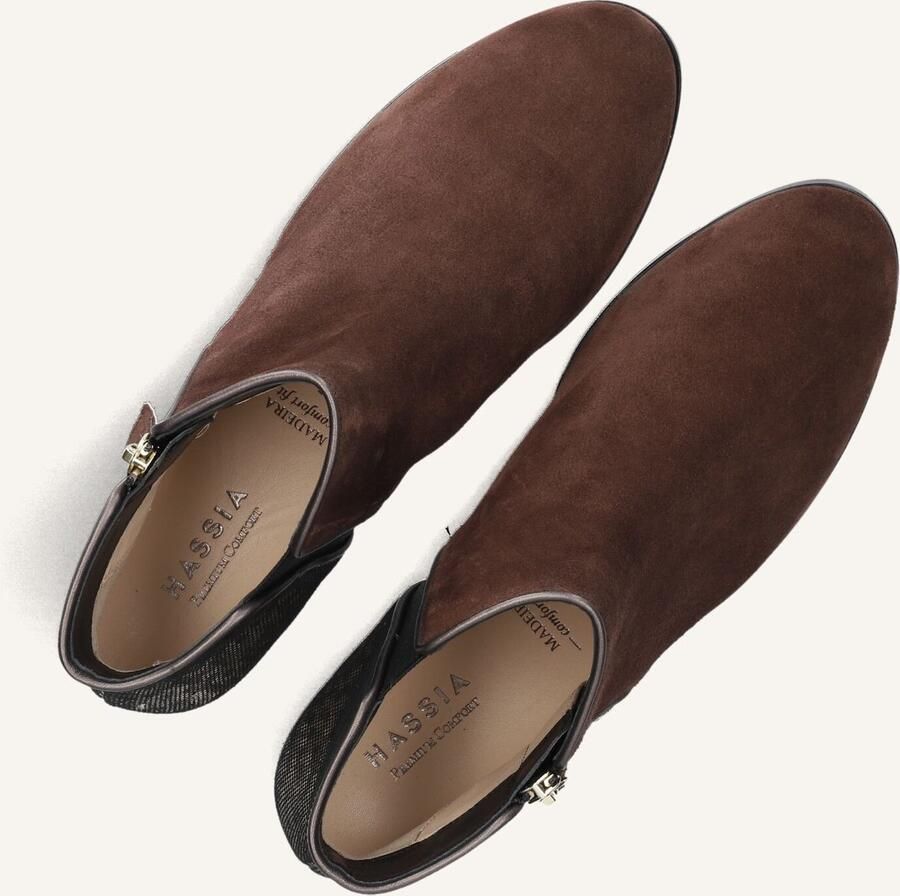HASSIA Enkellaarsjes Dames Madeira Maat: 41 5 Materiaal: Leer Kleur: Bruin - Foto 2