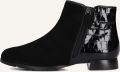 Hassi-A Hassia Madeira Enkellaarsjes Enkelboots met rits Dames Zwart - Zwart