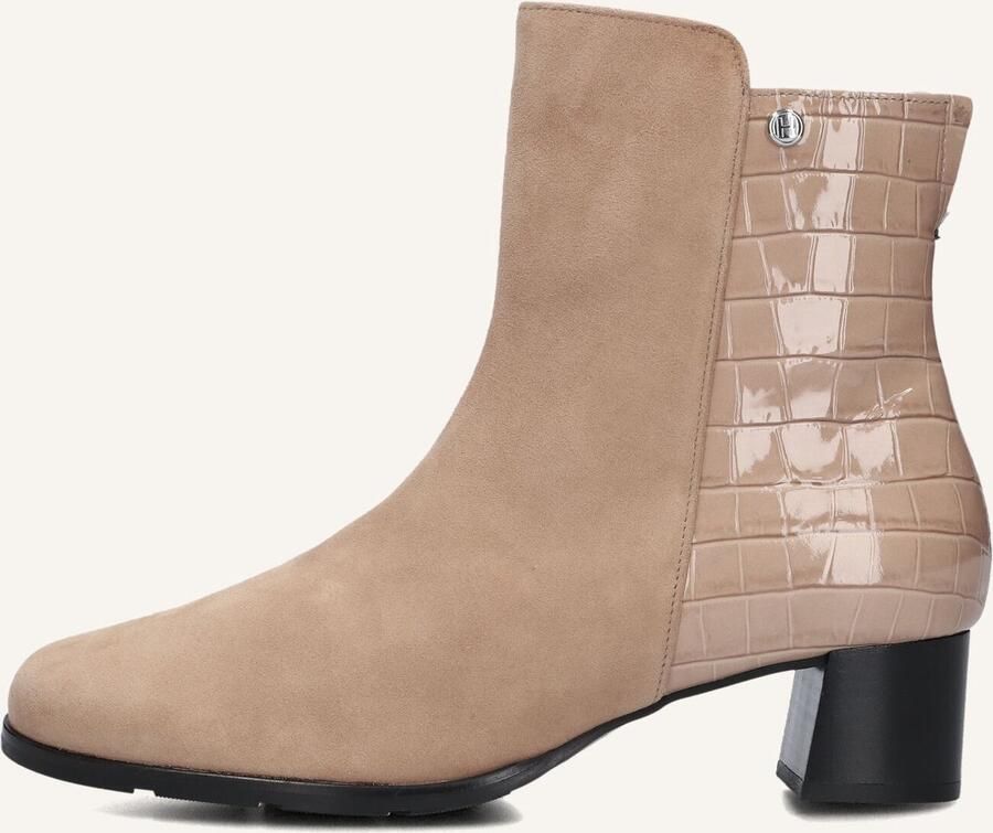 HASSIA Enkellaarsjes Dames Milano Maat: 39 Materiaal: Suède Kleur: Beige - Foto 2