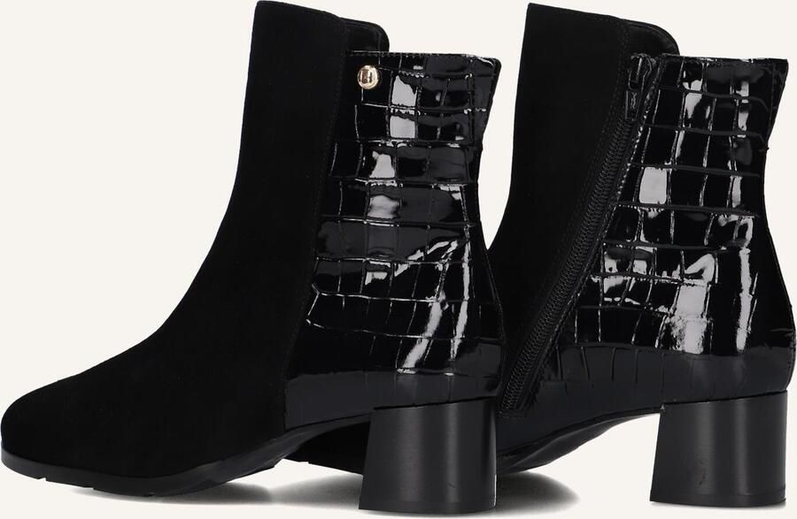 HASSIA Enkellaarsjes Dames Milano Maat: 37 5 Materiaal: Suède Kleur: Zwart - Foto 2