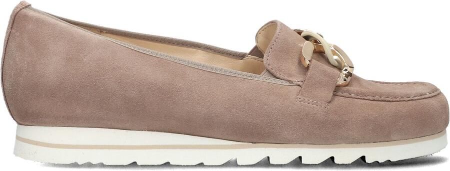 HASSIA Instappers Dames Pisa Maat: 40 Materiaal: Suède Kleur: Beige - Foto 4