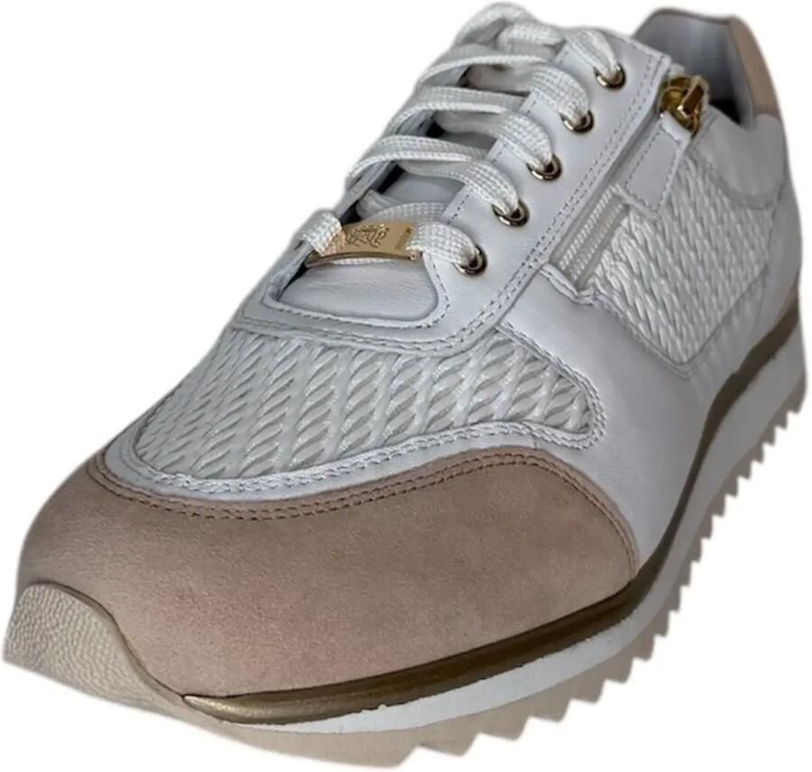Hassi-A Hassia Porto sneaker wit zand H Kleur Wit)