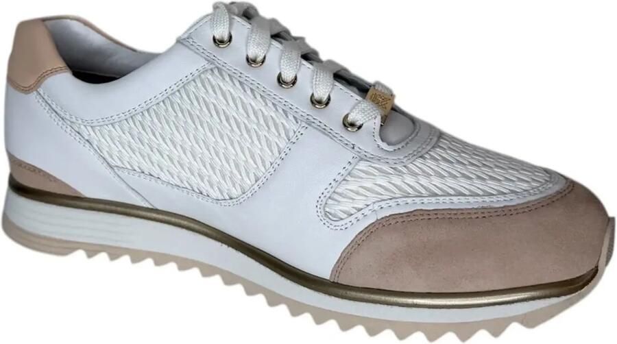 Hassi-A Hassia Porto sneaker wit zand H Kleur Wit)