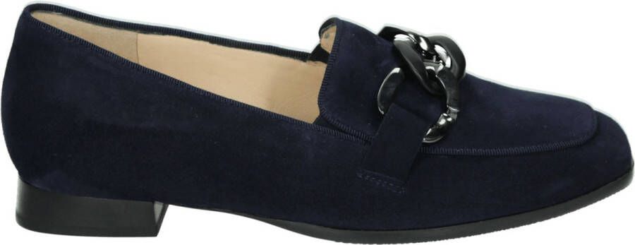 Hassi-A Hassia Instappers Dames Instapschoenen Damesschoenen Suède 300846 sue Blauw