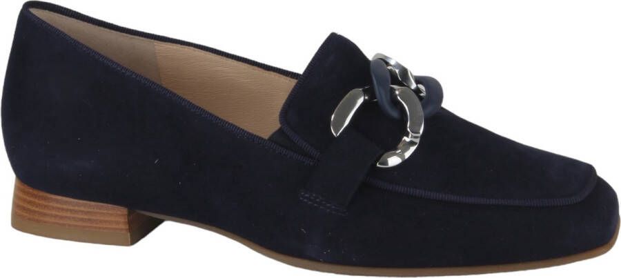 HASSIA Loafers Dames Napoli 0856 Maat: 43 Materiaal: Suède Kleur: Blauw - Foto 2