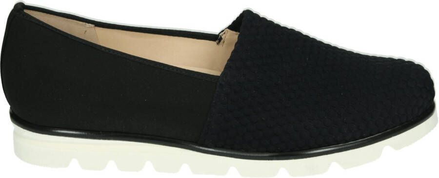 HASSIA Instappers Dames Pisa Maat: 41 5 Materiaal: Textiel Kleur: Zwart - Foto 2