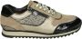 HASSIA Lage Sneakers Dames 302031 Maat: 38 Materiaal: Leer Kleur: Taupe - Thumbnail 1