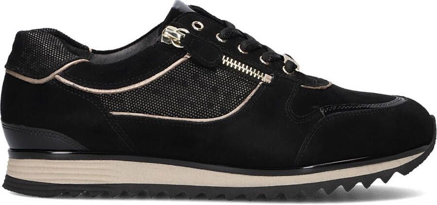 HASSIA Sneakers Dames 302034 Maat: 42 Materiaal: Suède Kleur: Zwart