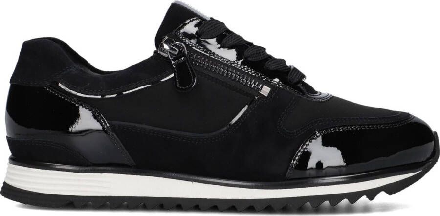 HASSIA Lage Sneakers Dames 302035 Maat: 40 Materiaal: Suède Kleur: Zwart
