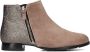 HASSIA Enkellaarsjes Dames 302113 Maat: 39 Materiaal: Suède Kleur: Taupe - Thumbnail 2
