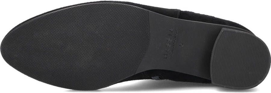 Hassi-A Hassia 303092 Enkellaarsjes Enkelboots met rits Dames Zwart