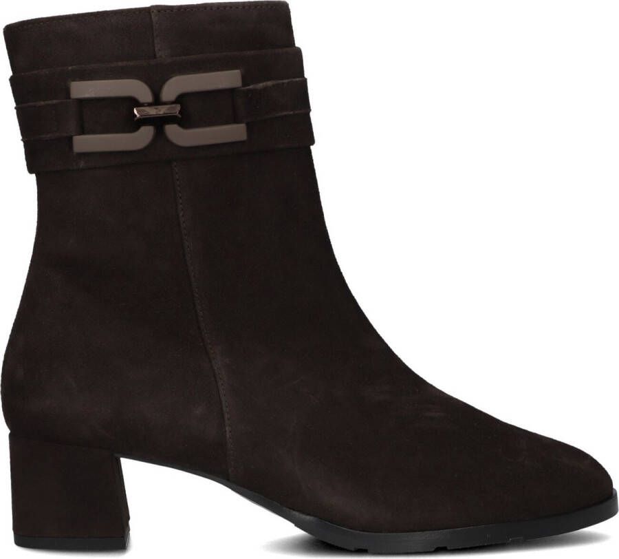 HASSIA Enkellaarsjes Dames 304852 Maat: 37 5 Materiaal: Suède Kleur: Bruin - Foto 2