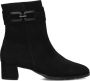 HASSIA Enkellaarsjes Dames 304852 Maat: 38 Materiaal: Suède Kleur: Zwart - Thumbnail 2