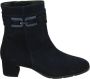 HASSIA Enkellaarsjes Dames 304852 Maat: 37 5 Materiaal: Suède Kleur: Blauw - Thumbnail 2