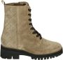 Hassi-A Hassia 306342 Volwassenen VeterlaarzenHoge sneakersDames veterschoenenHalf-hoge schoenen Taupe - Thumbnail 1