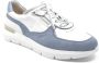 Hassi-A Hassia 5-301314-0234 Blauw combi sneaker wijdte H - Thumbnail 1