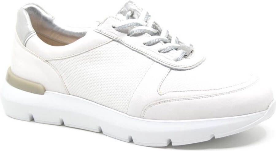 Hassi-A Hassia-5-301357-0676 witte sneaker wijdte H