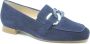HASSIA Loafers Dames Napoli 0856 Maat: 43 Materiaal: Suède Kleur: Blauw - Thumbnail 6