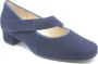Hassi-A Hassia 7-302454-3200 Blauwe brede bandschoenen - Thumbnail 1