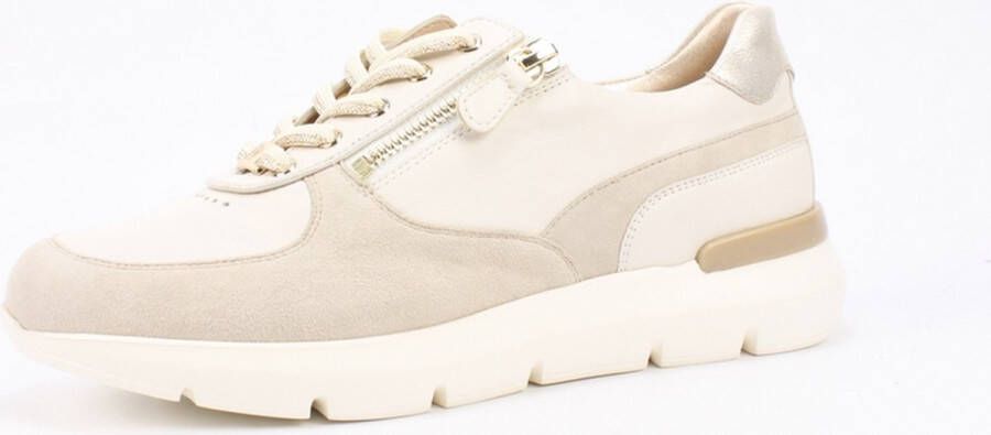 Hassi-A Hassia 301314~~~~~~~~~~~~~~~~~~~~~~~~ Lage sneakersDames sneakers Wit beige