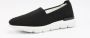 Hassia 301327 Bordeaux Black H-Wijdte Sneakers slip-on-sneakers - Thumbnail 2