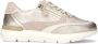 HASSIA Lage Sneakers Dames Bordeaux Maat: 40 Materiaal: Leer Kleur: Rosegoud - Thumbnail 1