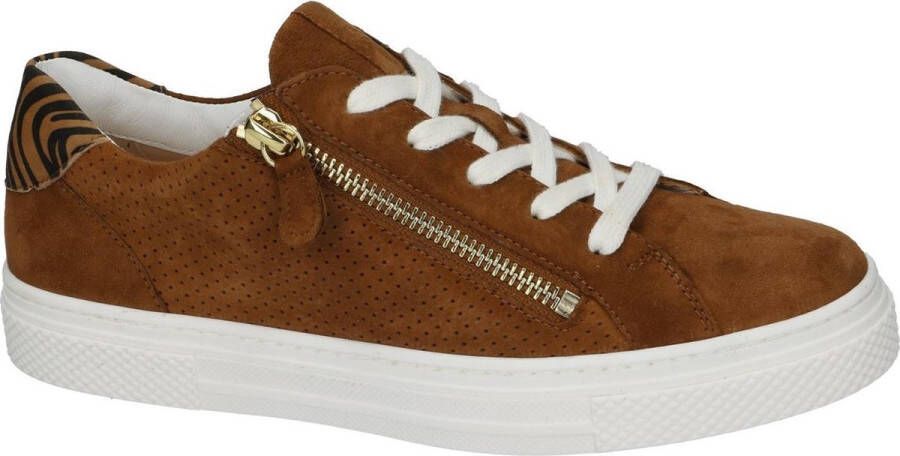 Hassi-A Hassia -Dames bruin sneaker-sportief