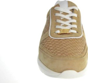 Hassia 301356 Cream White H-Wijdte Veterschoenen