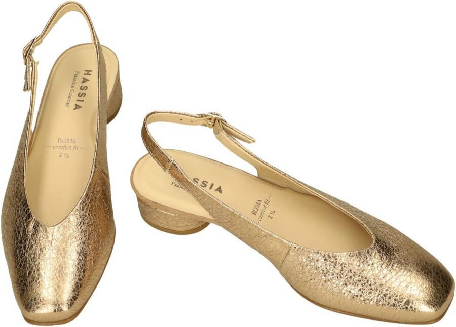 Hassi-A Hassia -Dames goud pumps & hakschoenen - Foto 2