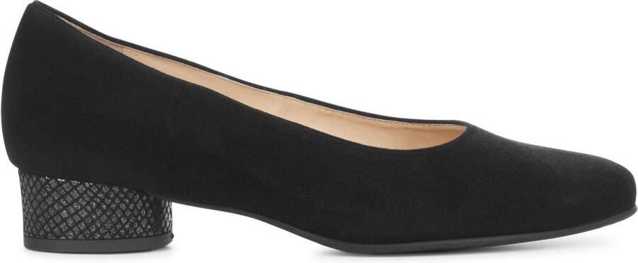 Hassi-A Hassia Dames Pumps Damesschoenen Suède Geen hoogte cm 302623 Zwart +