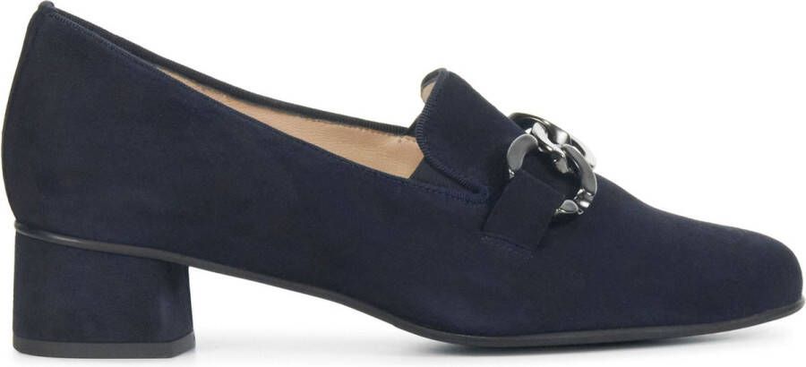 Hassi-A Hassia Dames Pumps Damesschoenen Suède Geen hoogte cm 303056 Blauw