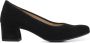 Hassi-A Hassia Dames Pumps Damesschoenen Suède Geen hoogte 2 cm 304902 Zwart - Thumbnail 2