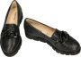 Hassi-A Hassia -Dames zwart ballerina's & mocassins - Thumbnail 1
