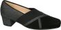 Hassi-A Hassia 4 303334 0100 Zwarte instapper pump wijdte J - Thumbnail 1
