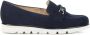 Hassi-A Hassia Instappers Dames Instapschoenen Damesschoenen Suède 301552 Pisa Blauw + - Thumbnail 2