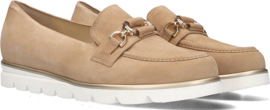 Hassi-A Hassia Instappers Dames Instapschoenen Damesschoenen Suède 301552 Pisa Zand +