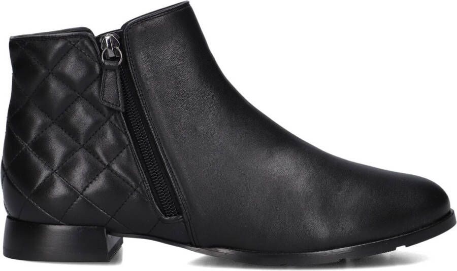Hassi-A Hassia Madeira Enkellaarsjes Enkelboots met rits Dames Zwart