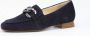 Hassi-A Hassia Instappers Dames Instapschoenen Damesschoenen Suède 300846 sue Blauw - Thumbnail 11