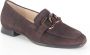 Hassi-A Hassia Napoli Loafers Instappers Dames Bruin - Thumbnail 8